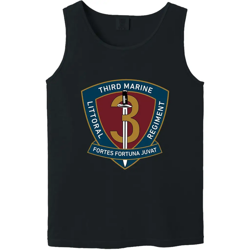 3rd Marine Littoral Regiment Unit Logo Emblem Tank Top