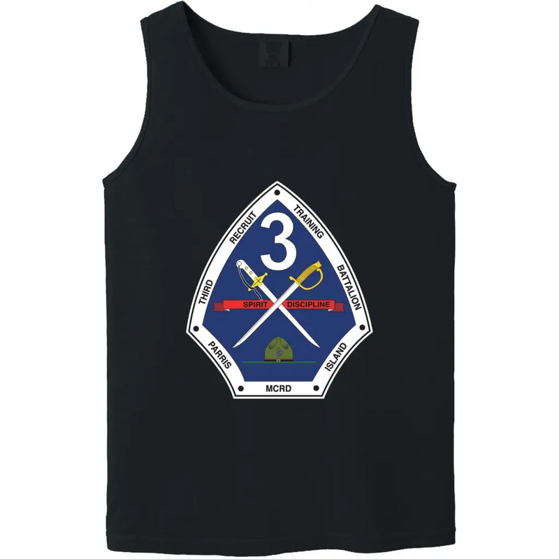 3rd Recruit Training Battalion USMC Unit Logo Emblem Tank Top