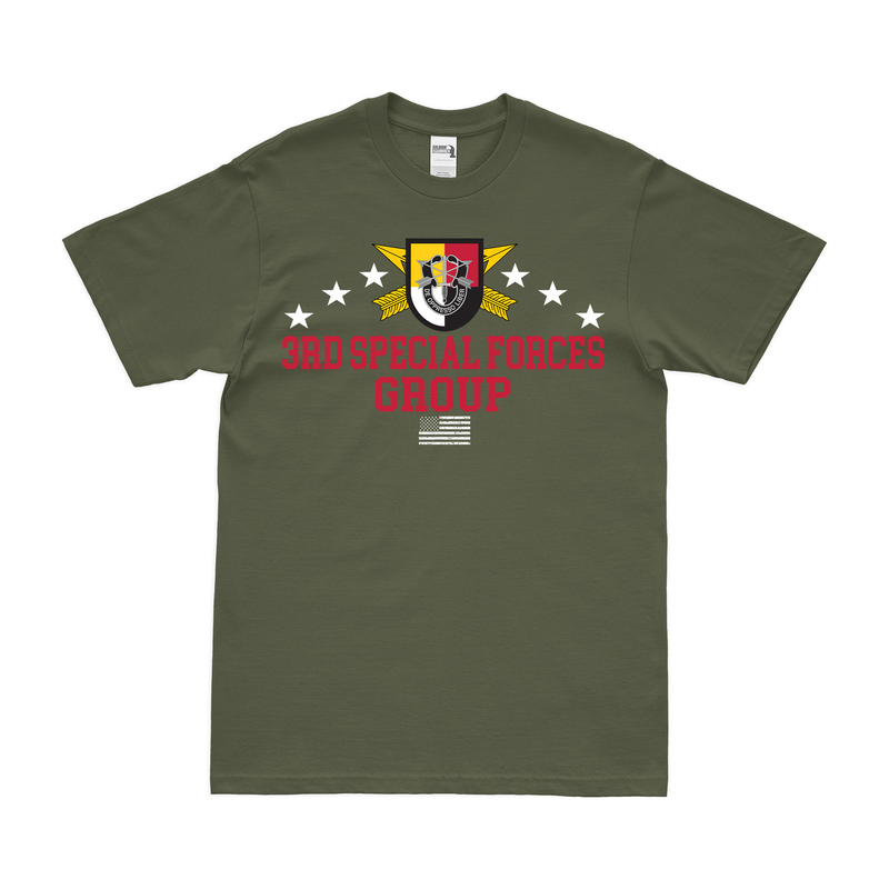 Patriotic 3rd Special Forces Group (3rd SFG) T-Shirt