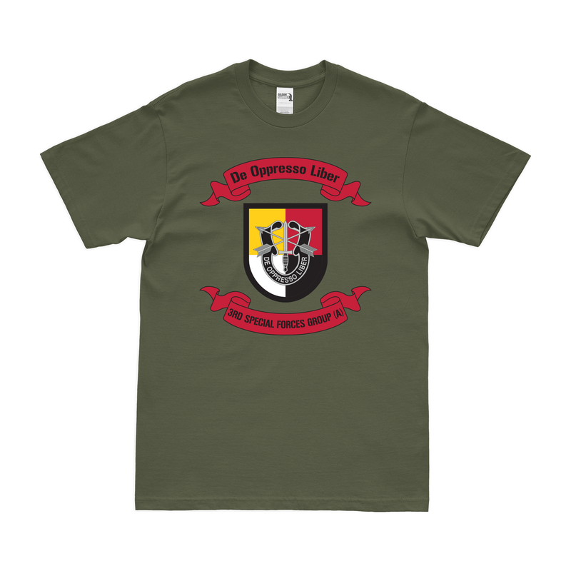 3rd Special Forces Group (3rd SFG) Legacy Scroll T-Shirt