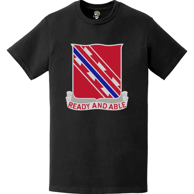 411th Engineer Battalion Logo Emblem T-Shirt