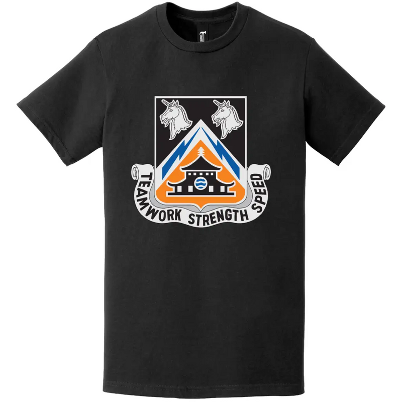 43rd Signal Battalion DUI Logo Emblem Insignia T-Shirt