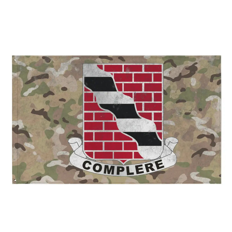 463rd Engineer Battalion Indoor Wall Flag