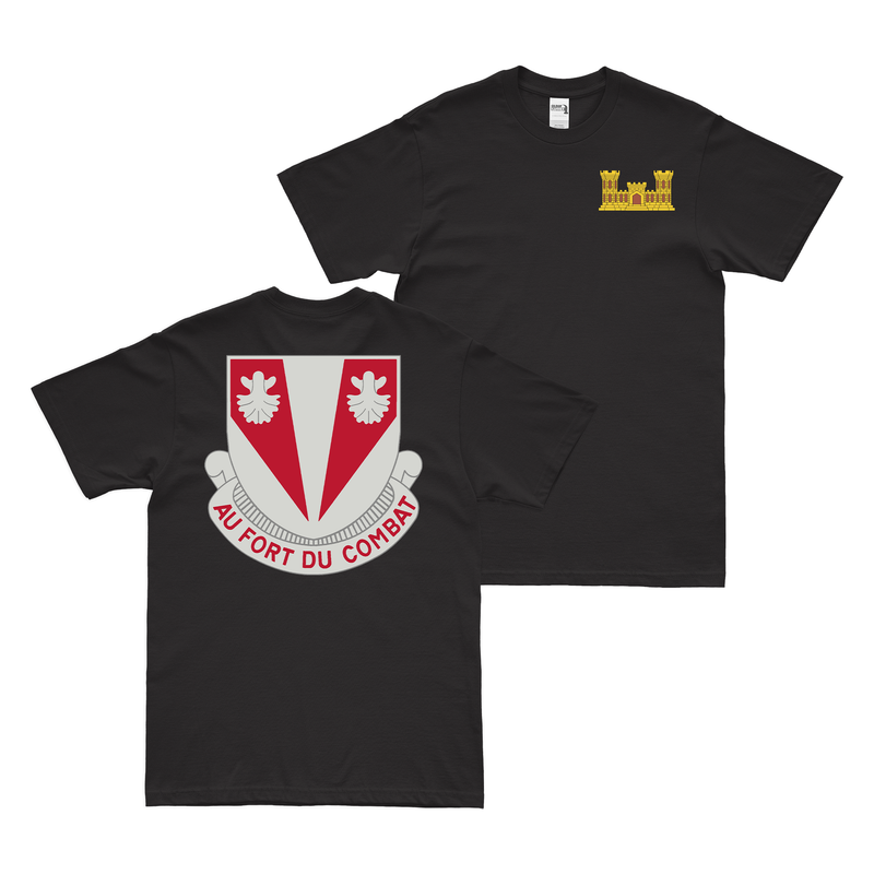 Double-Sided U.S. Army 489th Engineer Battalion T-Shirt