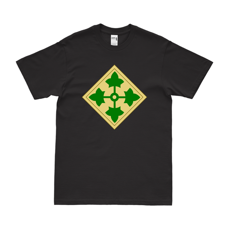 U.S. Army 4th Infantry Division SSI Emblem T-Shirt