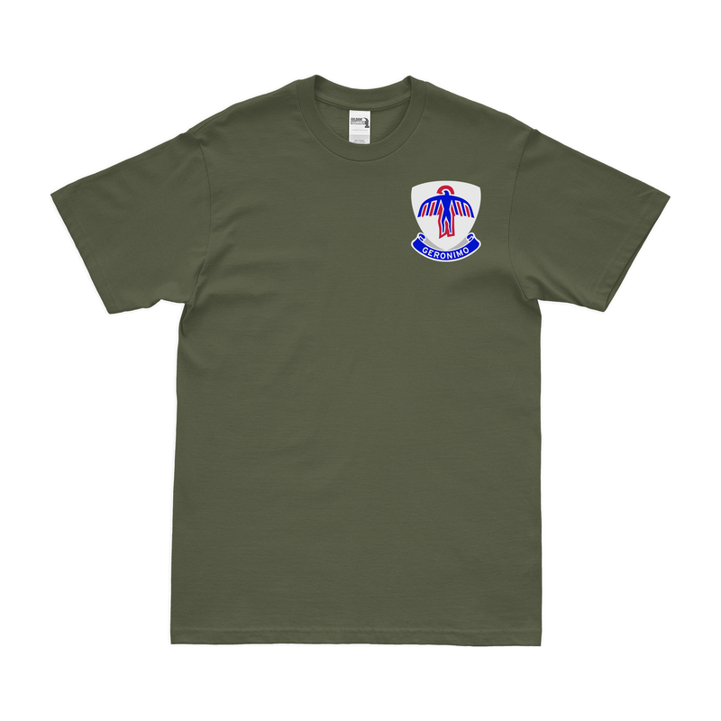 501st Airborne Infantry Regiment Left Chest T-Shirt