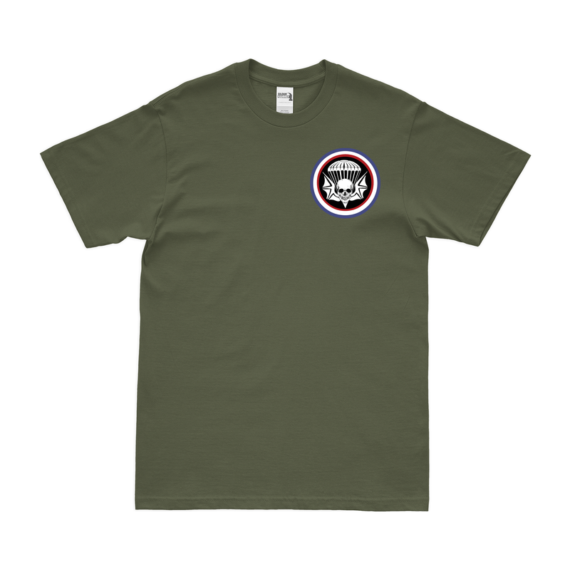 Vintage 502nd PIR Logo Left Chest Emblem T-Shirt