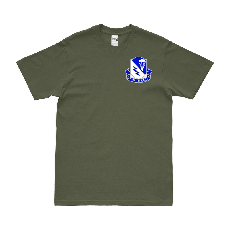 507th Parachute Infantry Left Chest Emblem T-Shirt
