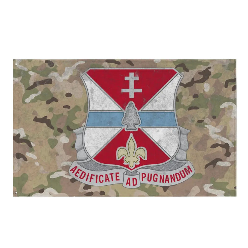 578th Engineer Battalion Indoor Wall Flag