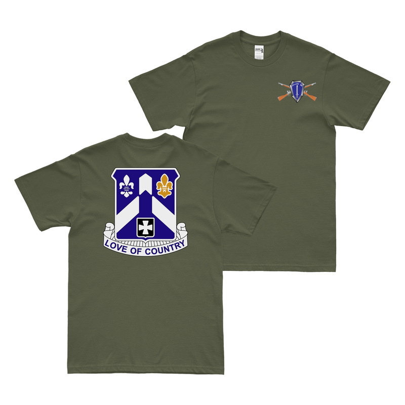 Double-Sided 58th Infantry Regiment T-Shirt