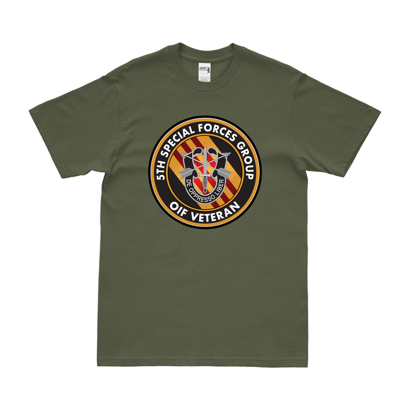 5th Special Forces Group (5th SFG) OIF Veteran T-Shirt