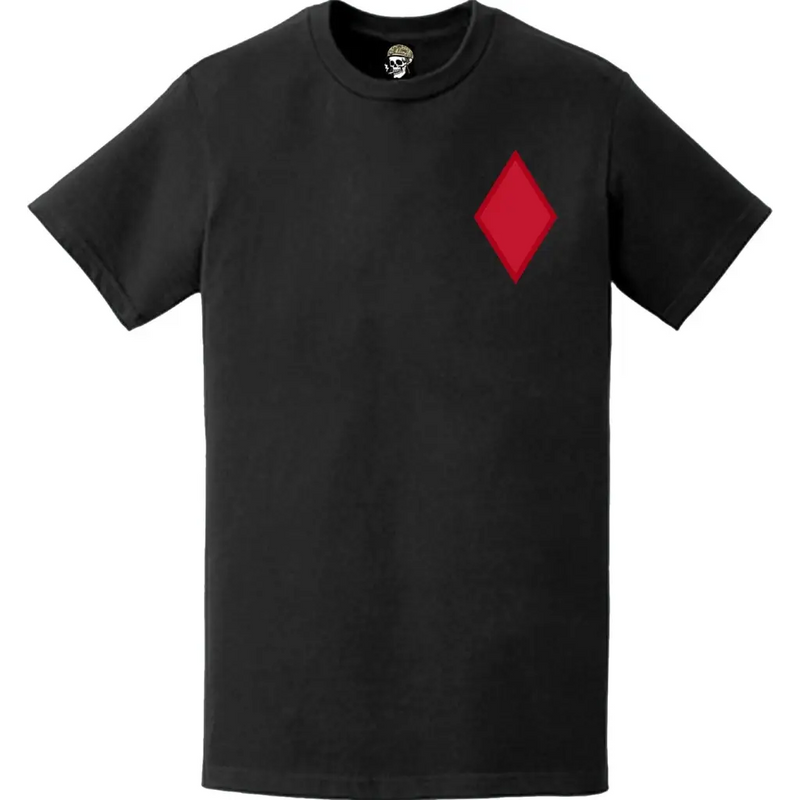 5th Infantry Division SSI Logo Emblem Left Chest T-Shirt