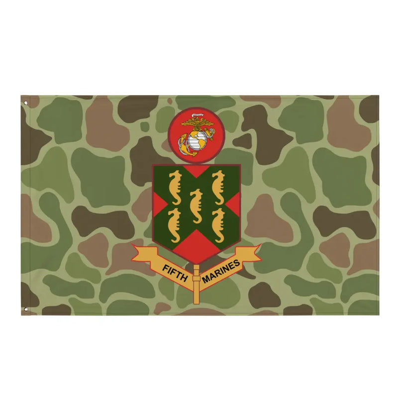 5th Marine Regiment Frogskin Camo Flag