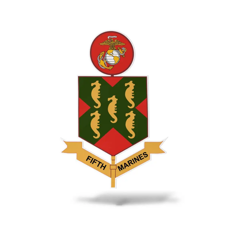 5th Marine Regiment Vinyl Sticker Decal