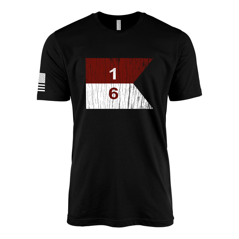 Distressed 6-1 CAV "Dragoons" Cavalry Guidon T-Shirt