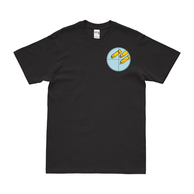 615th Bomb Squadron Left Chest Emblem T-Shirt