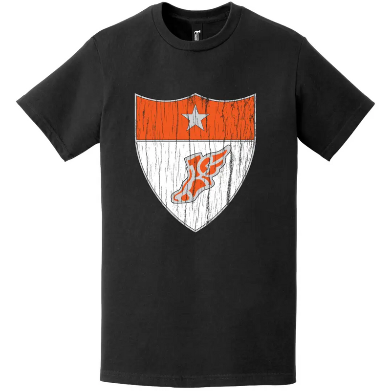 62nd Signal Battalion Distressed DUI Logo Emblem T-Shirt