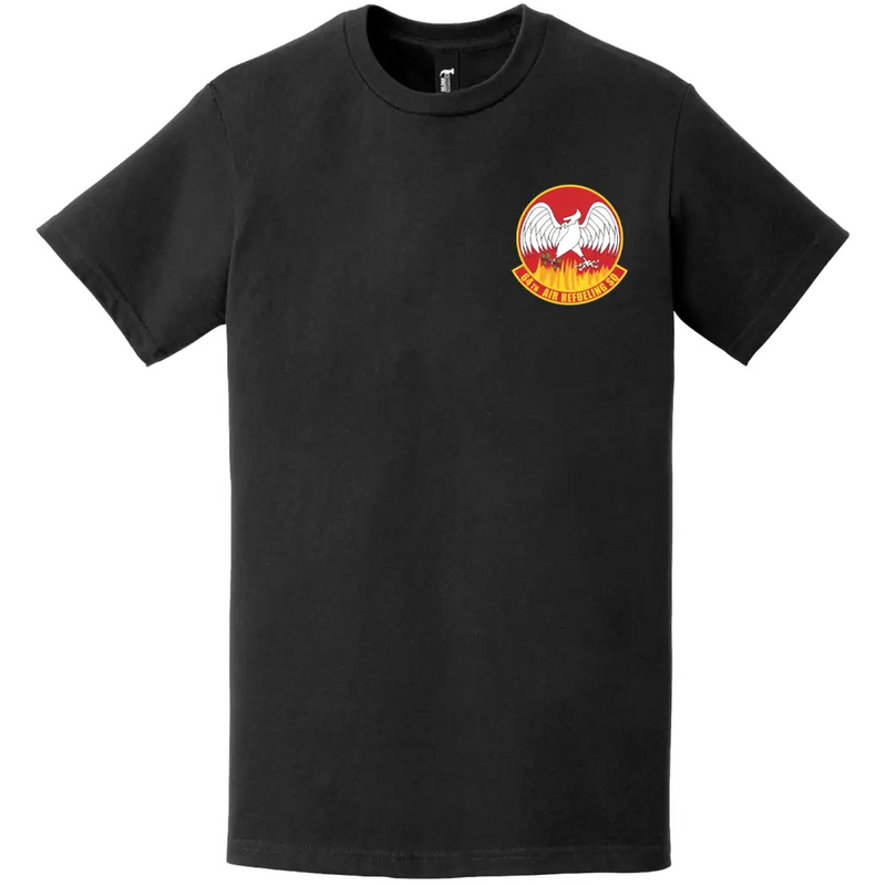 64th Air Refueling Squadron (55th ARS) Logo Left Chest T-Shirt