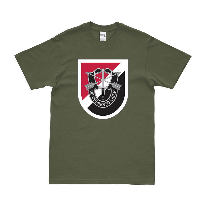 6th Special Forces Group (6th SFG) Beret Flash T-Shirt