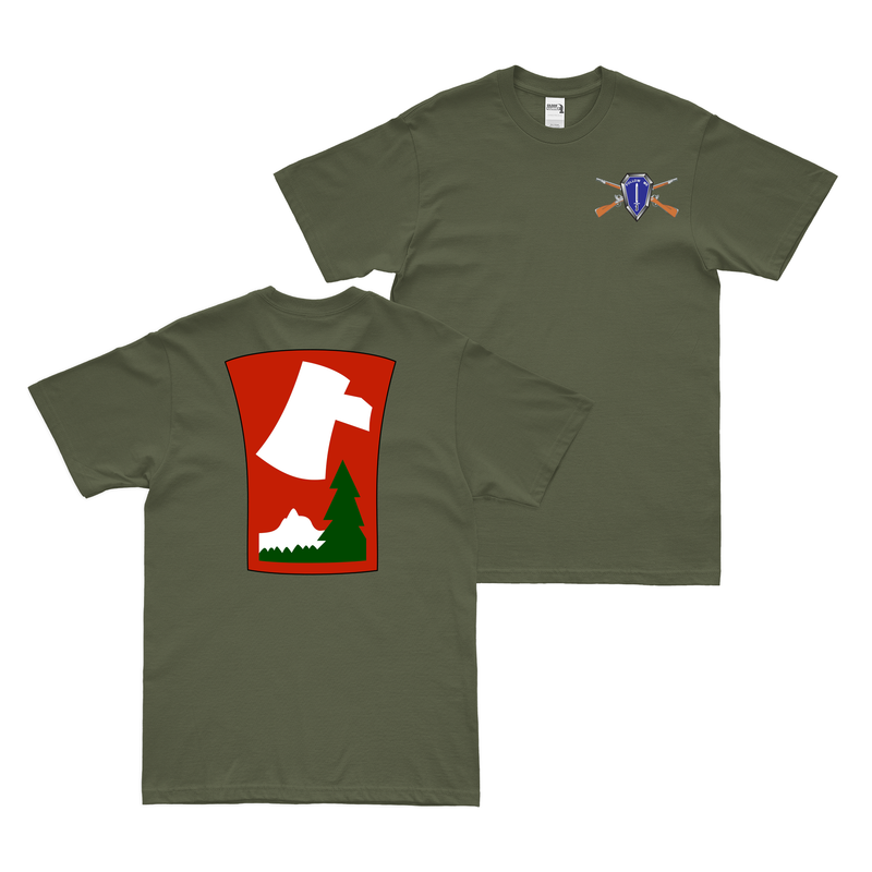 Double-Sided 70th Infantry Division T-Shirt