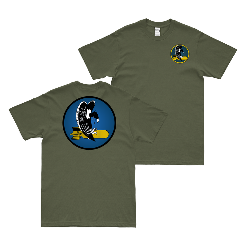 Double-Sided 740th Bomb Squadron 455th BG T-Shirt