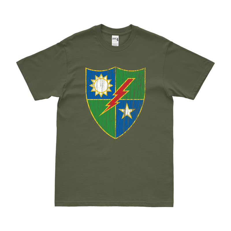 Distressed 75th Ranger Regiment Logo Emblem T-Shirt