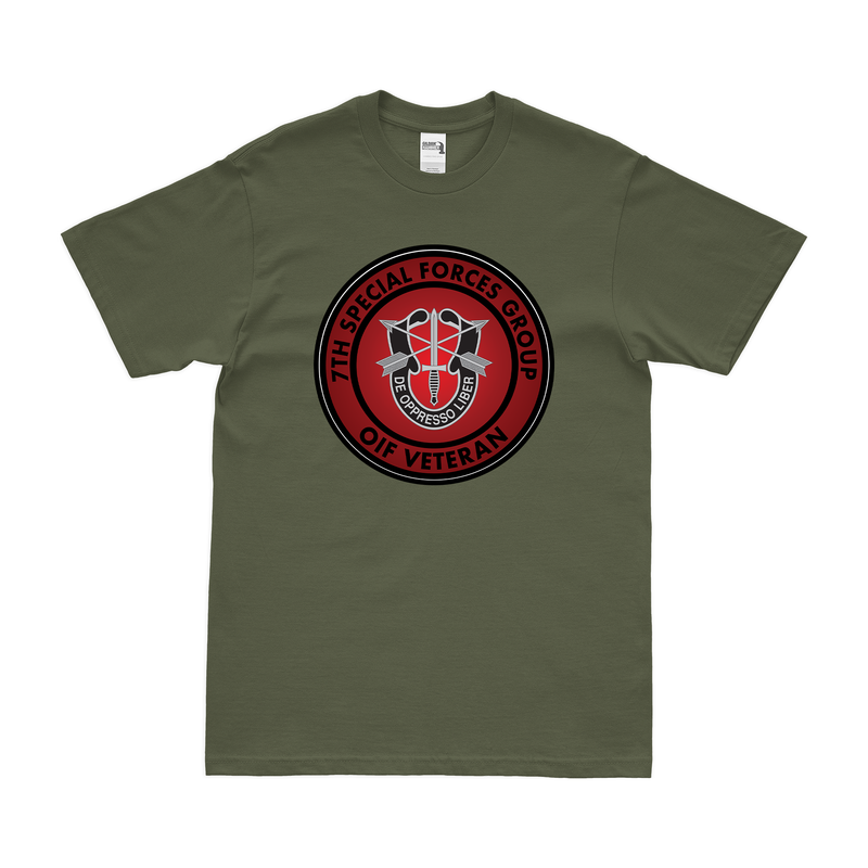 7th Special Forces Group (7th SFG) OIF Veteran T-Shirt