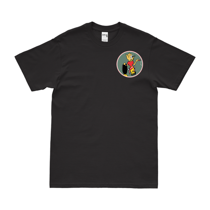 818th Bomb Squadron Left Chest Emblem T-Shirt