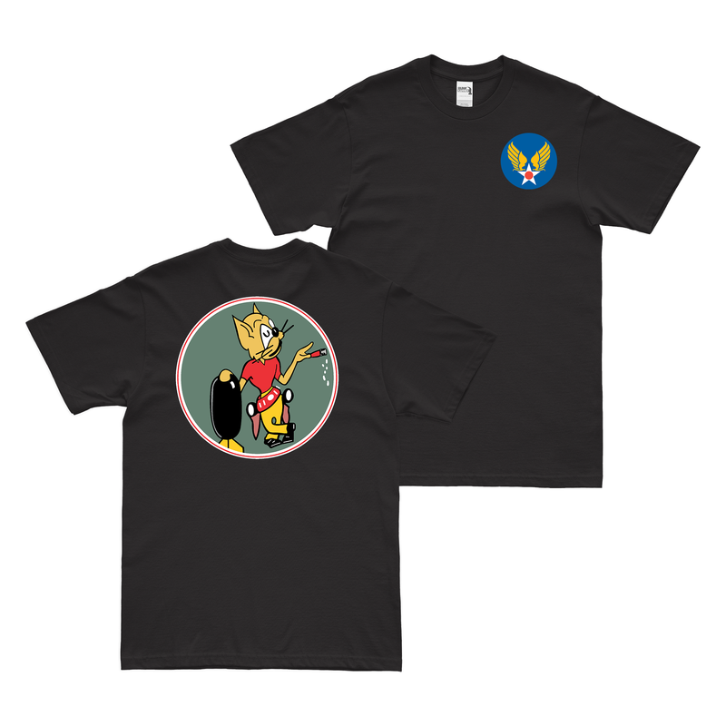 Double-Sided 818th Bombardment Squadron WW2 T-Shirt