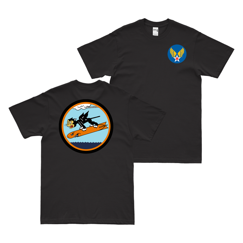 Double-Sided 863rd Bombardment Squadron WW2 T-Shirt