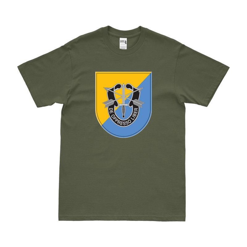 8th Special Forces Group (8th SFG) Beret Flash T-Shirt