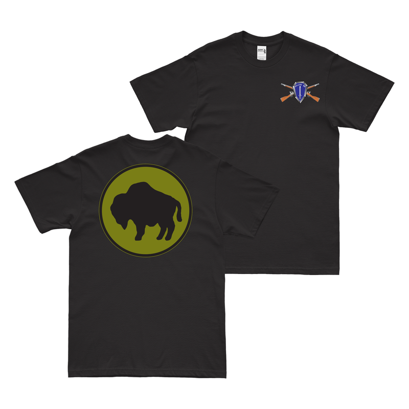 Double-Sided 92nd Infantry Division Buffalo Soldiers T-Shirt