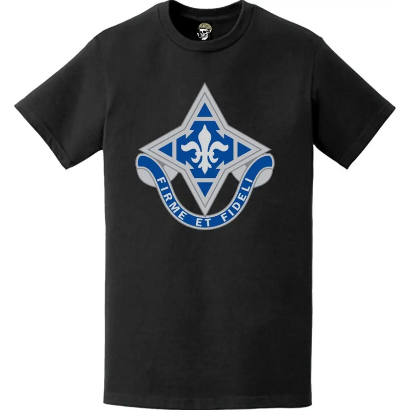 92nd Infantry Division (92nd ID) DUI Logo Crest Emblem T-Shirt