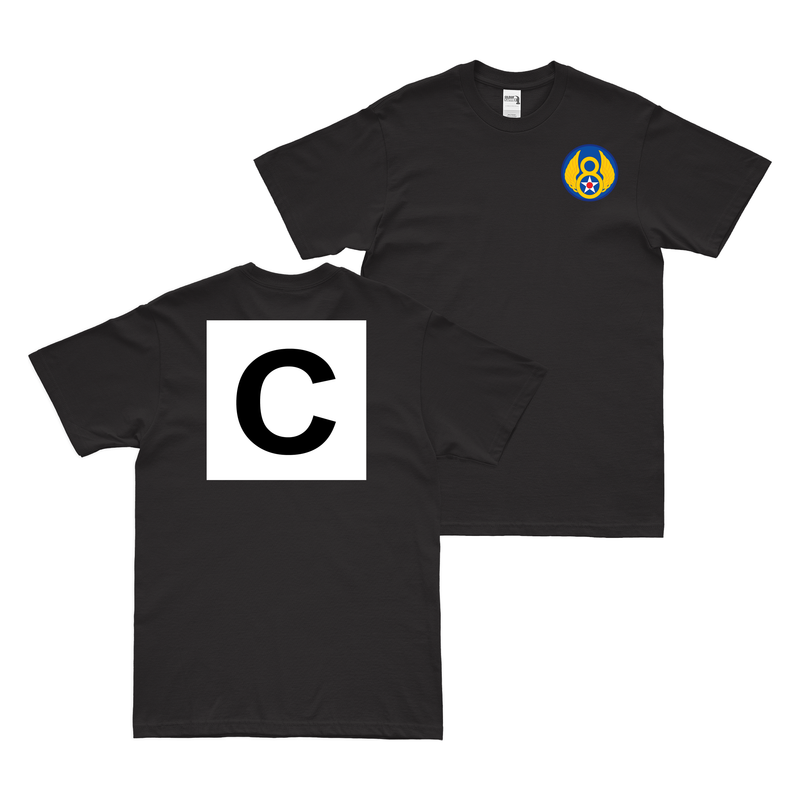 96th Bombardment Group Square-C Tail Code WW2 T-Shirt