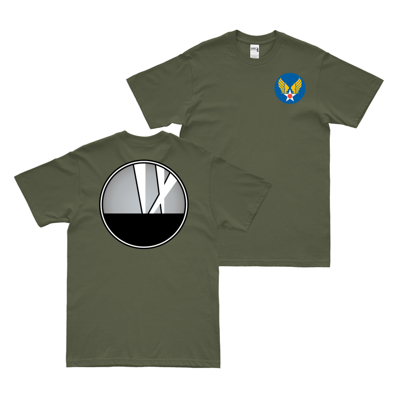 Double-Sided 9th Bombardment Squadron WW2 AAF T-Shirt