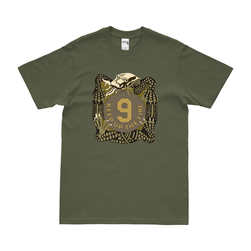 U.S. Army 9th Infantry Regiment Unit Logo Emblem T-Shirt