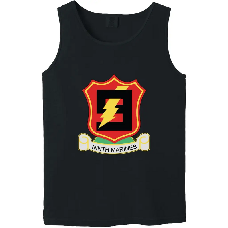 9th Marine Regiment Unit Logo Emblem Tank Top