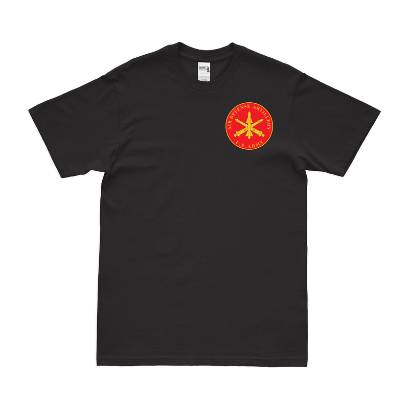 Air Defense Artillery ADA Left Chest Branch Plaque T-Shirt