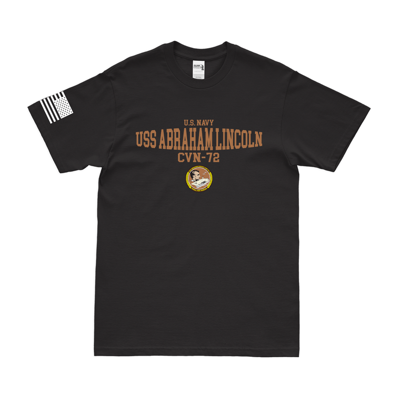 USS Abraham Lincoln (CVN-72) Bulge Emblem T-Shirt