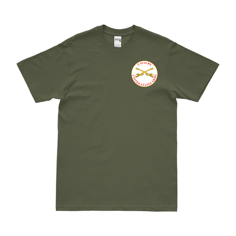 U.S. Army Cavalry 左胸章Tシャツ