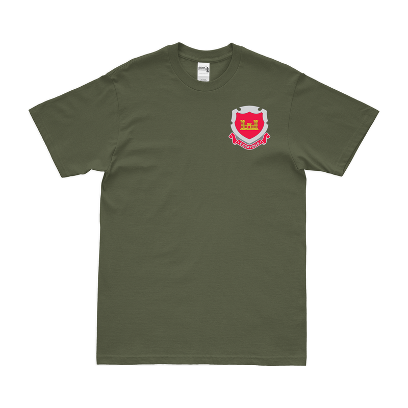 Engineer Corps Left Chest Insignia T-Shirt
