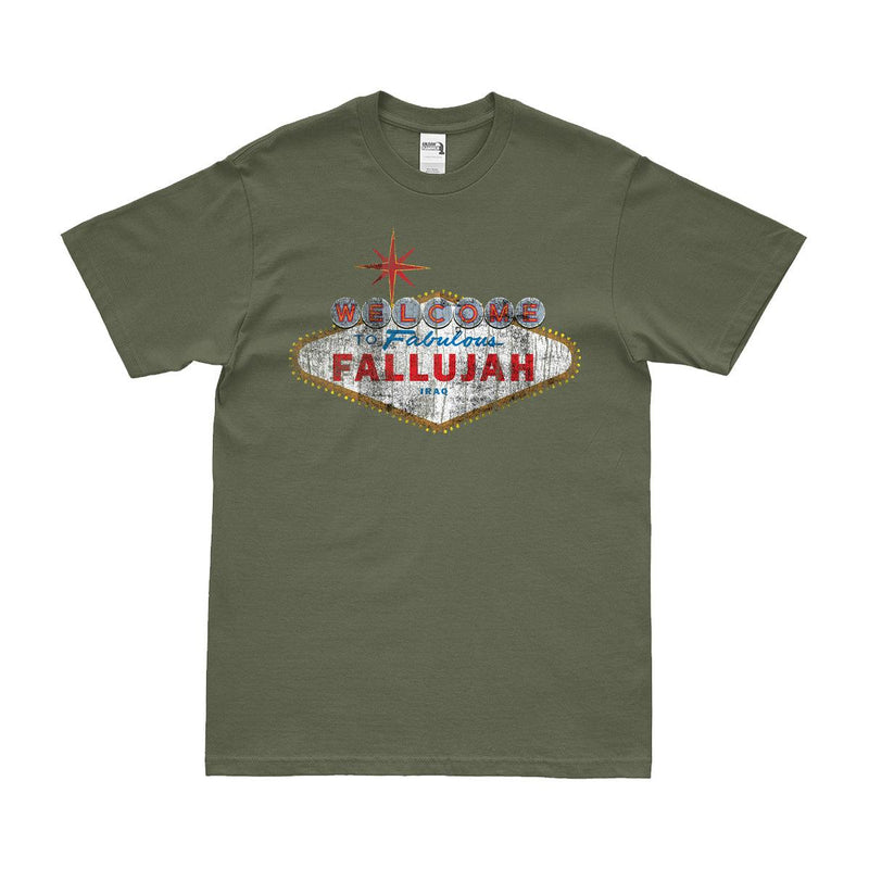 Welcome to Fabulous Fallujah Iraq T-Shirt