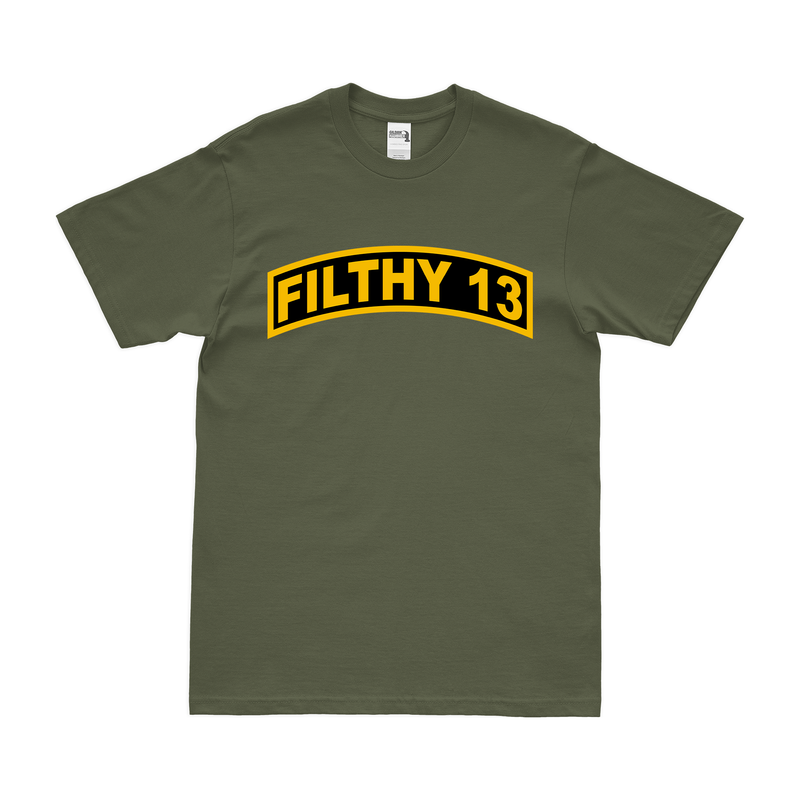 第101空挺師団 ダーティサーティーン タブ Tシャツ