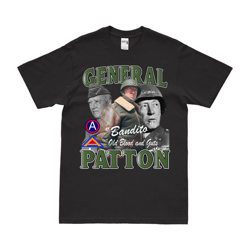 General George S. Patton U.S. Army WWII Legacy T-Shirt