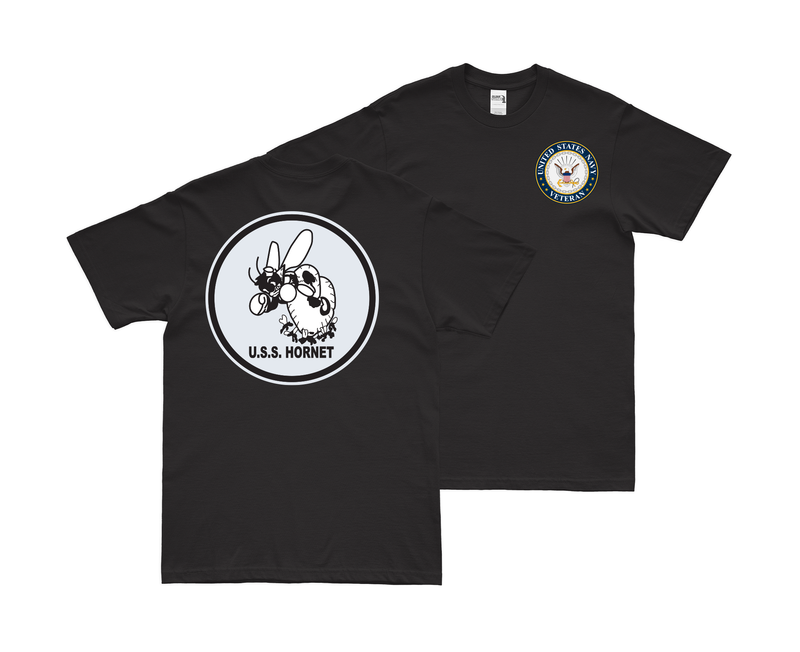 Double-Sided USS Hornet (CV-8) Veteran T-Shirt