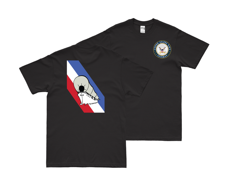 Double-Sided USS Langley (CV-1) Veteran T-Shirt