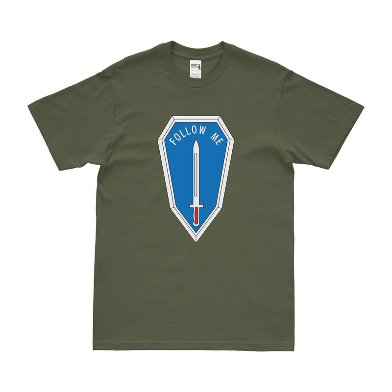 U.S. Army Infantry Follow Me Motto Emblem T-Shirt