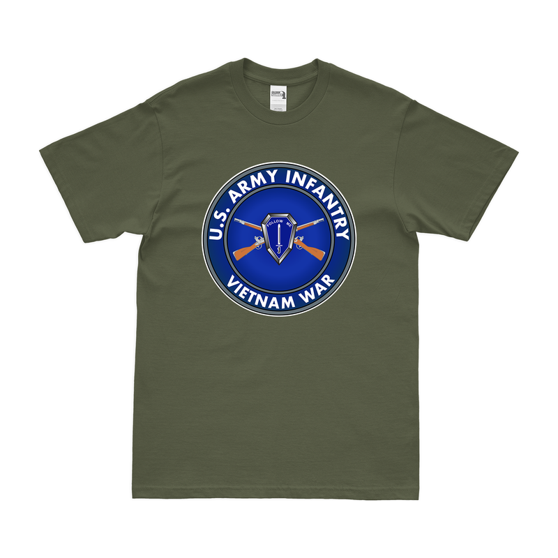 U.S. Army Infantry Vietnam Veteran Emblem T-Shirt