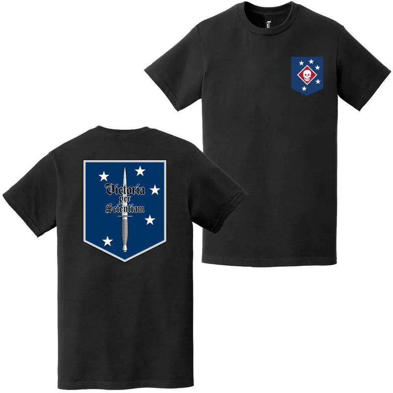 Double-Sided Marine Raider Training Center T-Shirt