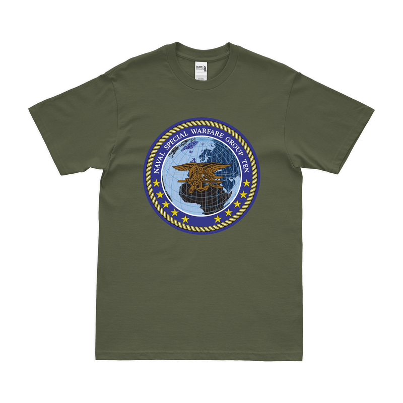 海軍特殊戦群10(NSWG-10)エンブレムTシャツ